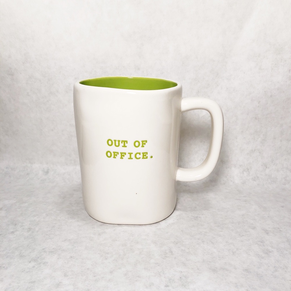 Classic Rae Dunn Ceramic Out of office Mug
